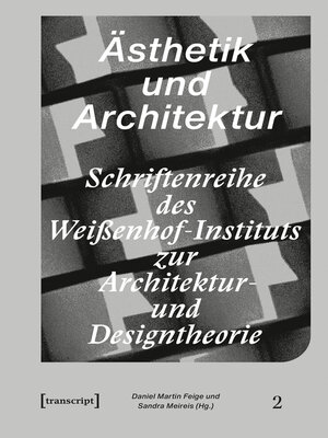 cover image of Ästhetik und Architektur